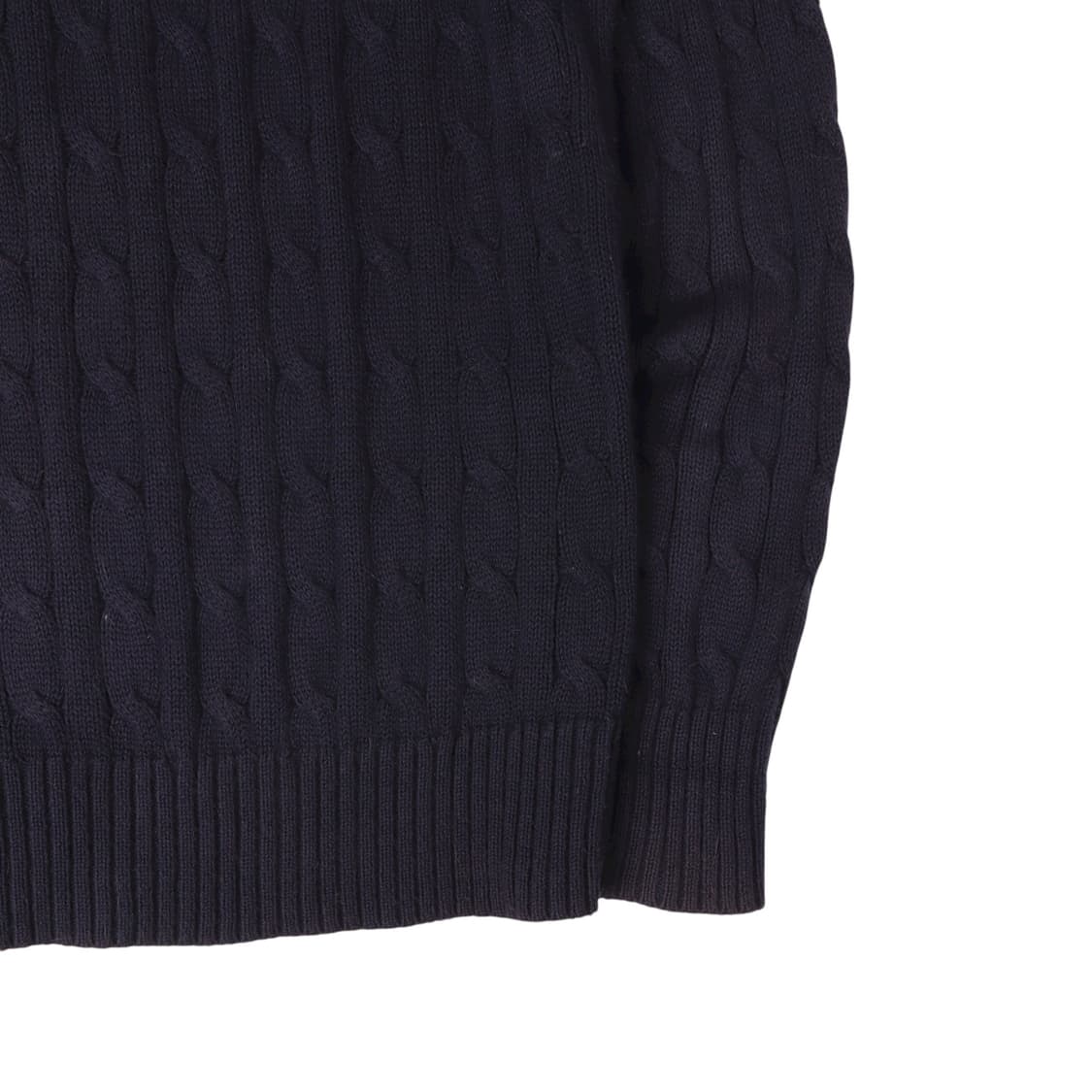 폴로 랄프로렌 네이비 코튼 케이블 니트 스웨터 상품이미지7