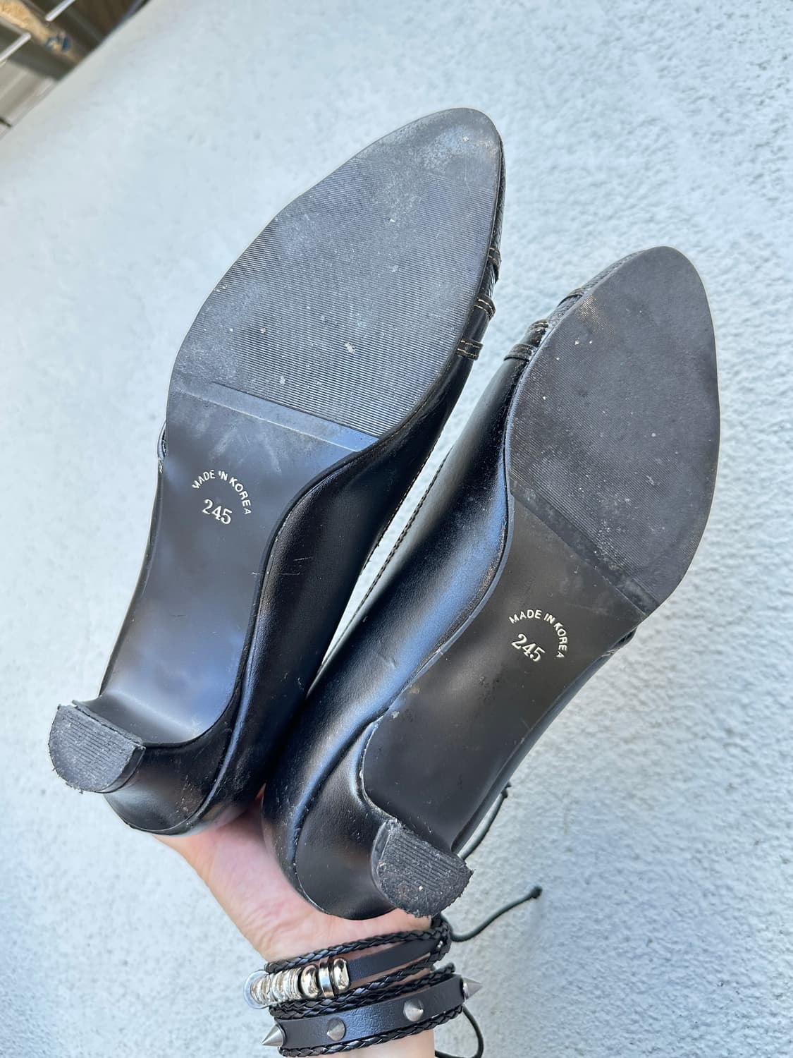 Ssamzie croco leather heel 상품이미지5