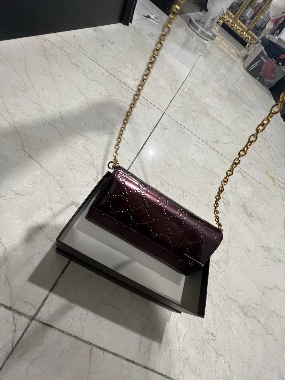 새상품)구찌 장지갑 체인  상품이미지3