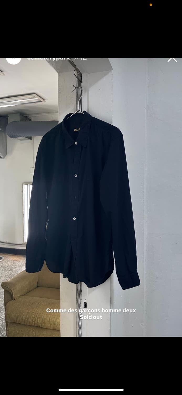 꼼데가르송 옴므 듀스 네이비 상품이미지1