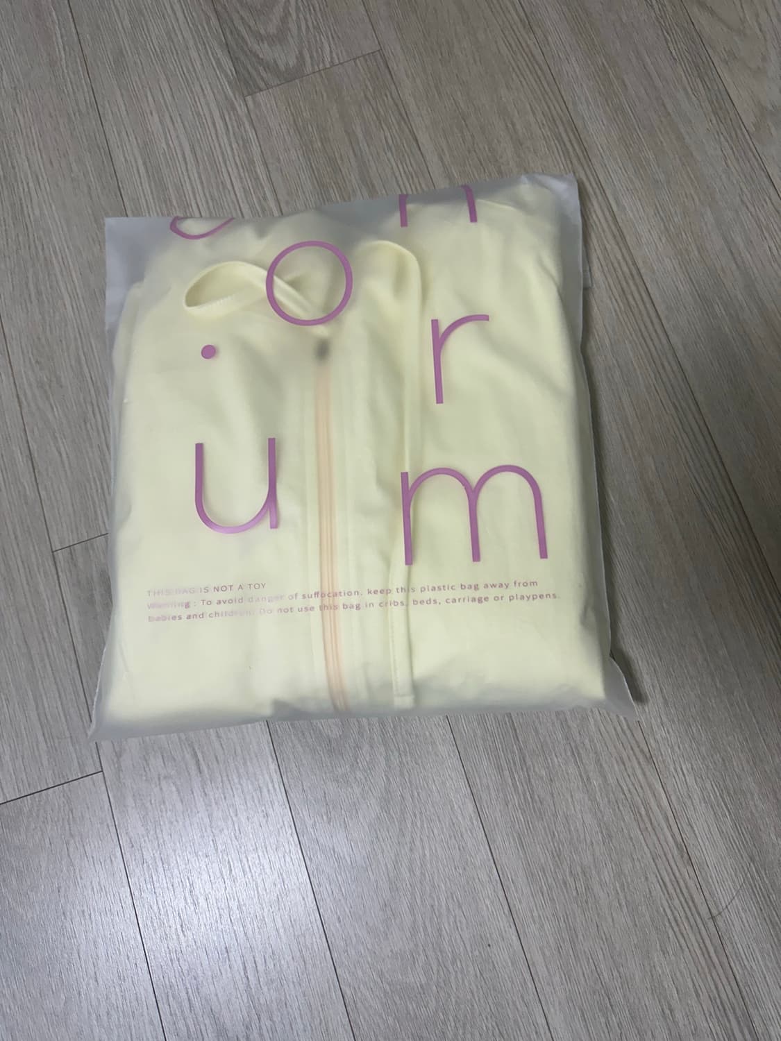Eno.rum 후드집업 레몬컬러 상품이미지4