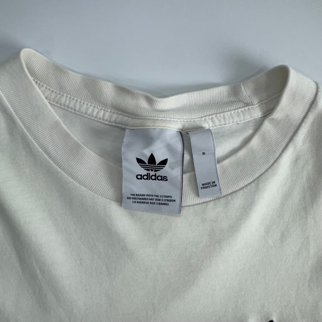 Adidas 아디다스 파이어로고 화이트 반팔 상품이미지5