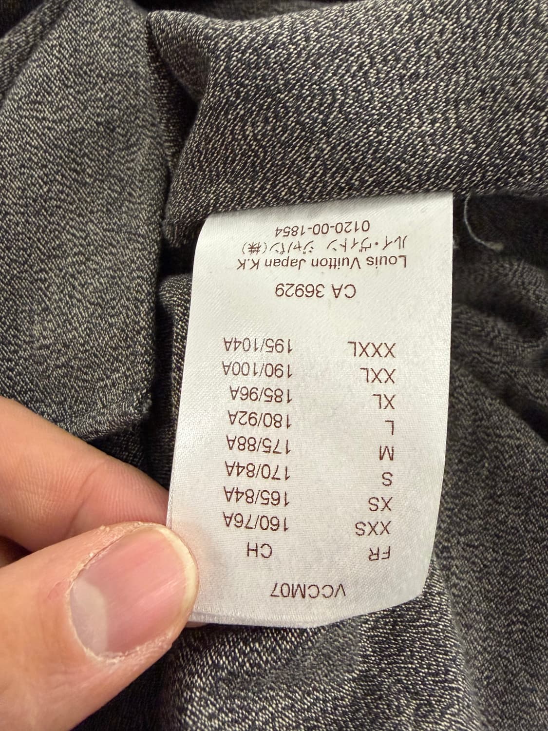 Louis Vuitton brown shirt S 상품이미지6