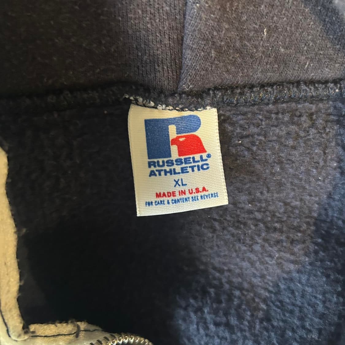 러셀 애슬레틱 빈티지 후드 집업 상품이미지2