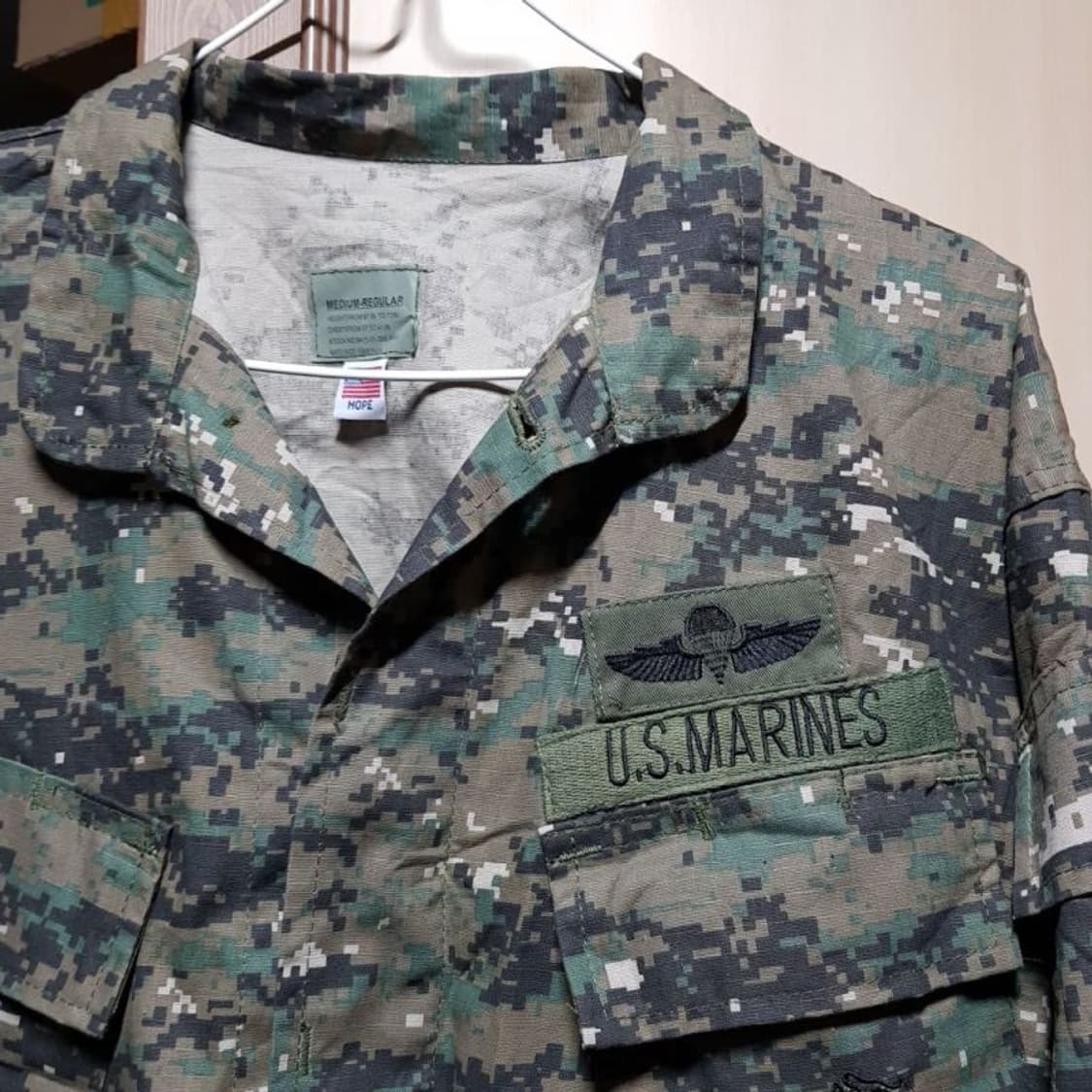 L / 미군 USMC  전투복상의 /HOPE/2-속312  상품이미지2