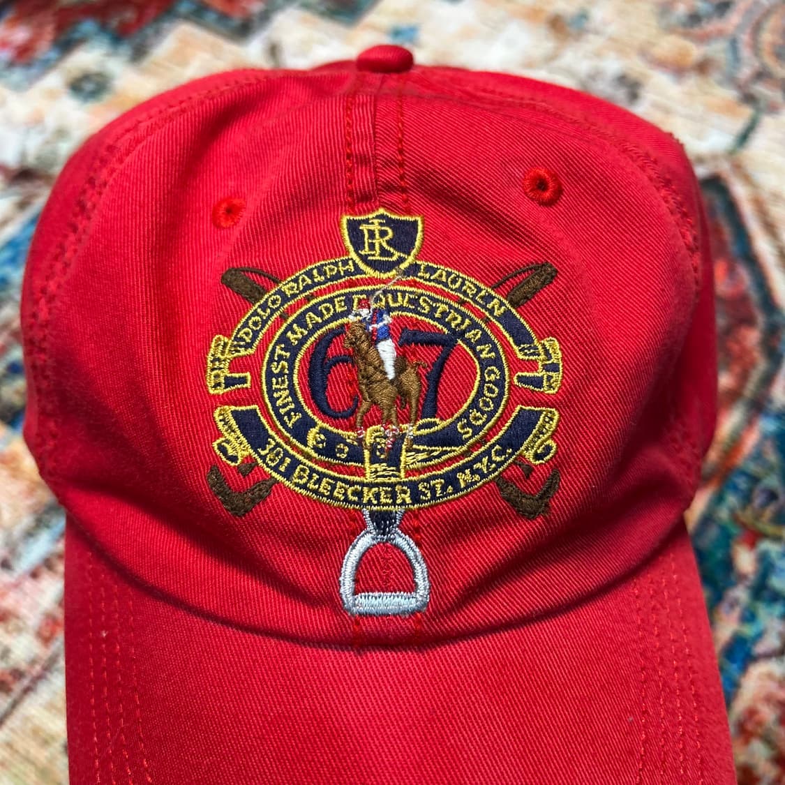 [OS] 폴로 랄프로렌 자수로고 볼캡 상품이미지2