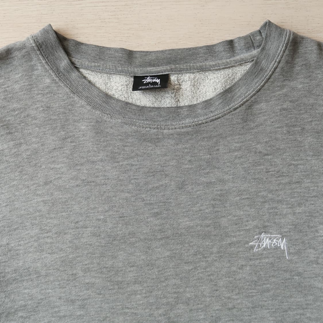 빈티지 스투시 로고 맨투맨 상품이미지3