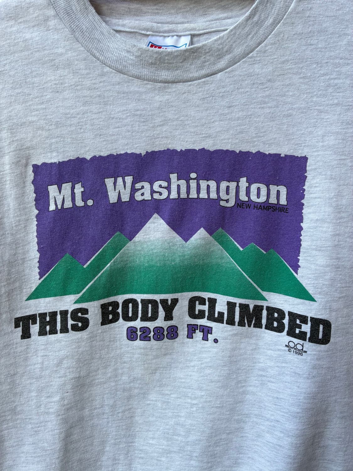90s vintage Mt. Washington Graphic Tee 상품이미지3