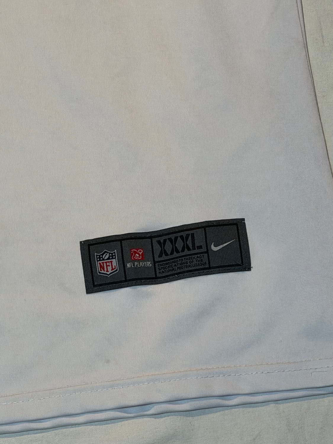 나이키 NFL 미식축구 풋볼져지 유니폼 화이트 상품이미지2