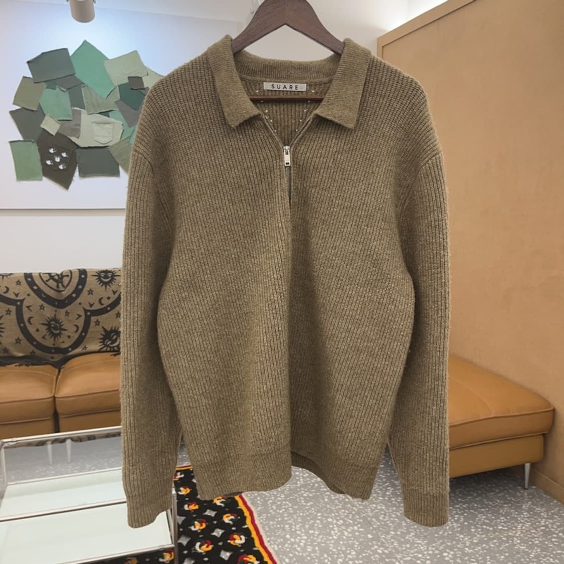수아레 빈티지 모던캐주얼 니트 가디건 L C07652 상품이미지3