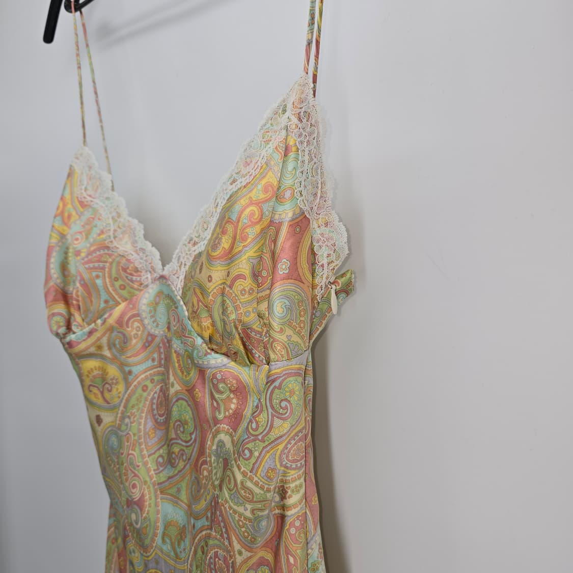 빈티지 실크 슬립 드레스 / 페이즐리 슬립 원피스 상품이미지10