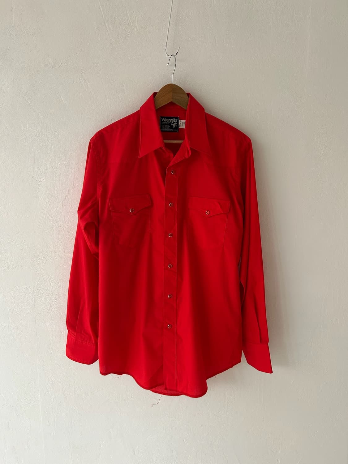 80s vtg WRangler Cowboy cut Western SH 상품이미지1