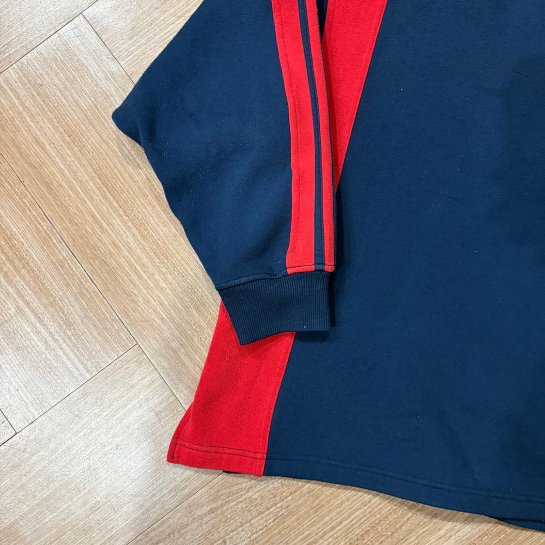 레드 & 블루 빈티지 아디다스 스웻셔츠 상품이미지4