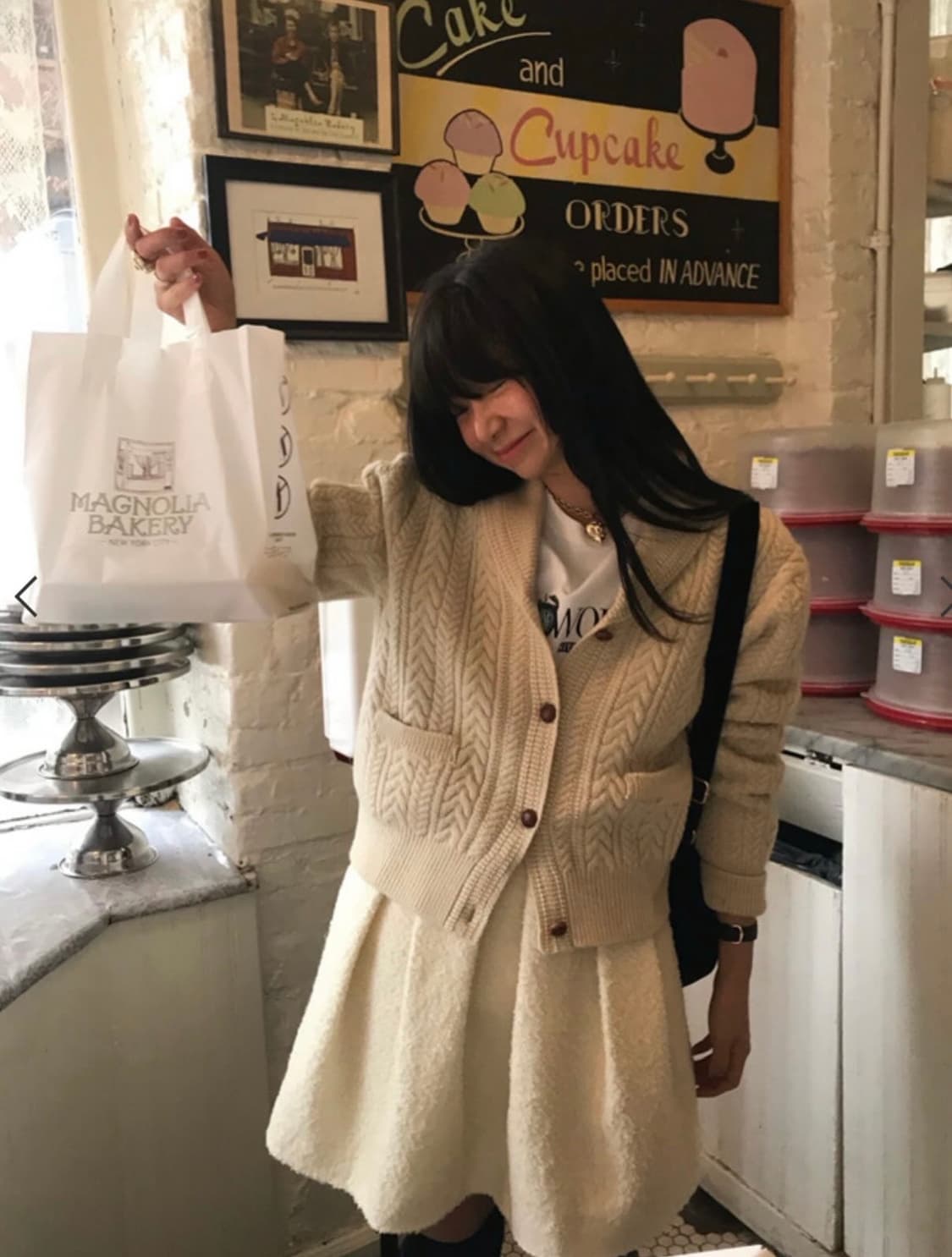 더바넷 shawl collar cable knit cardigan 상품이미지2