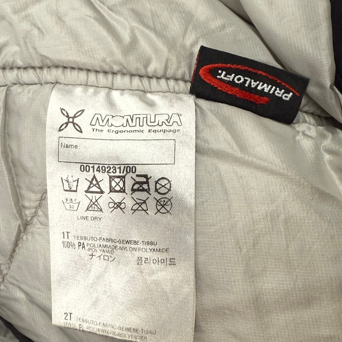 [정품/L] 몬츄라 바람막이 블랙 후드 자켓 b14 상품이미지7