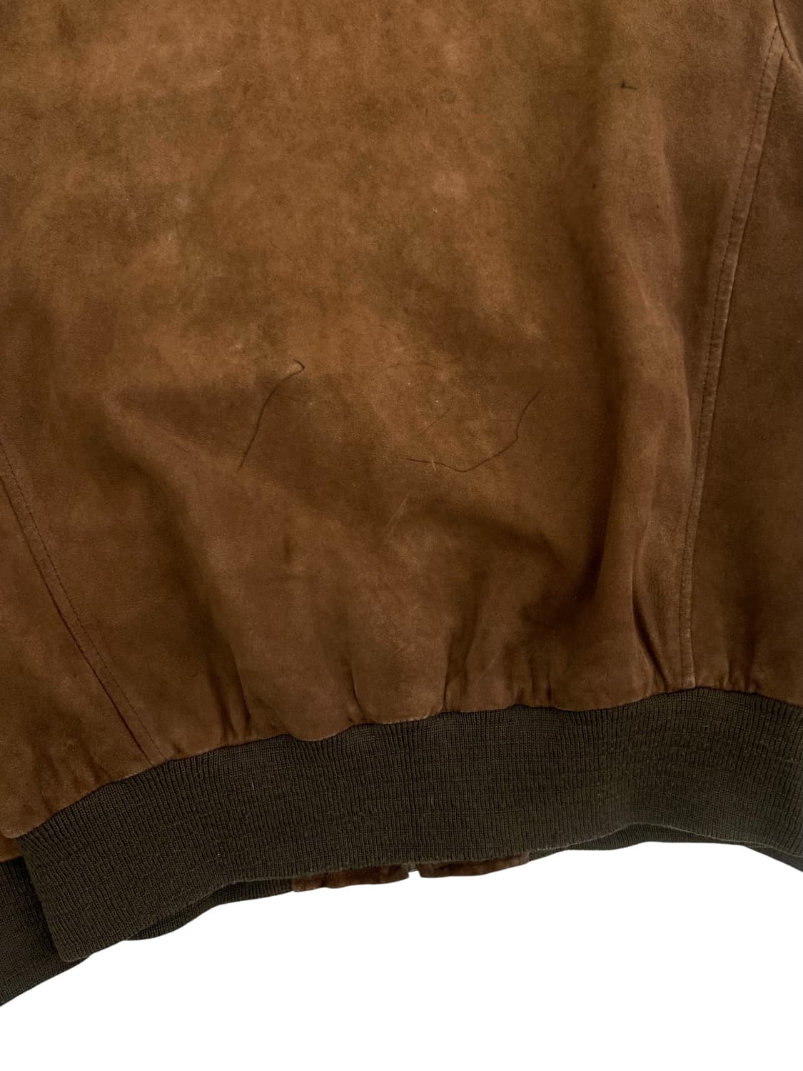 80's 스트롱 앤 피셔 스웨이드 봄버 자켓 상품이미지10