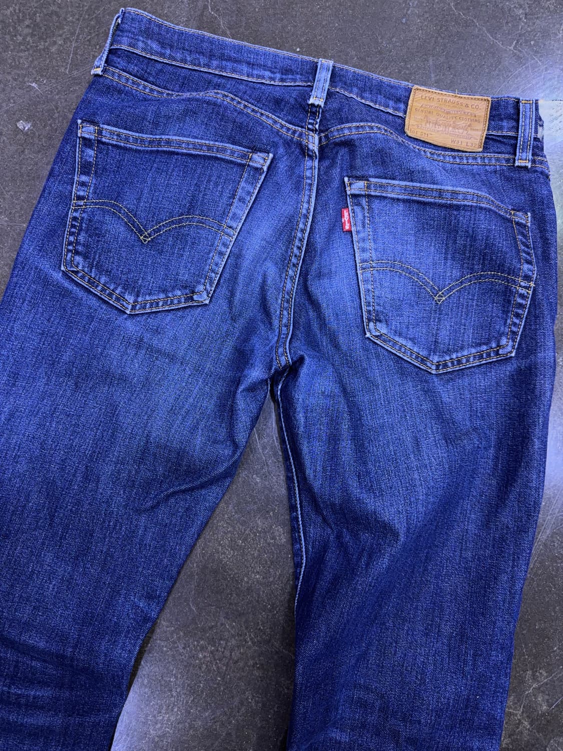 리바이스 511 슬림핏 프리미엄 빅e 인디고 데님팬츠 31 상품이미지7