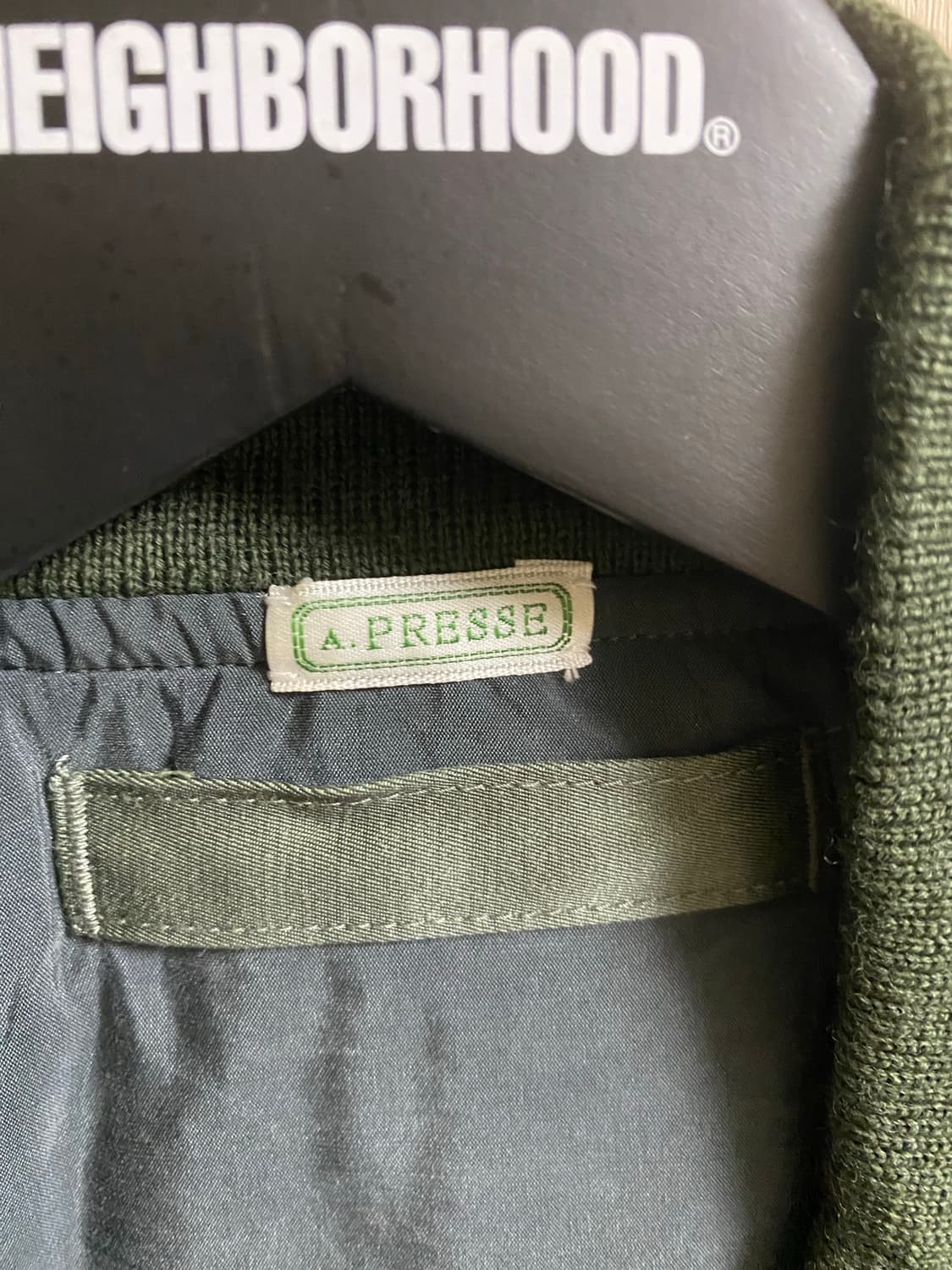 아프레쎄 에크루 별주 빈티지 실크 ma-1 3사이즈 상품이미지3