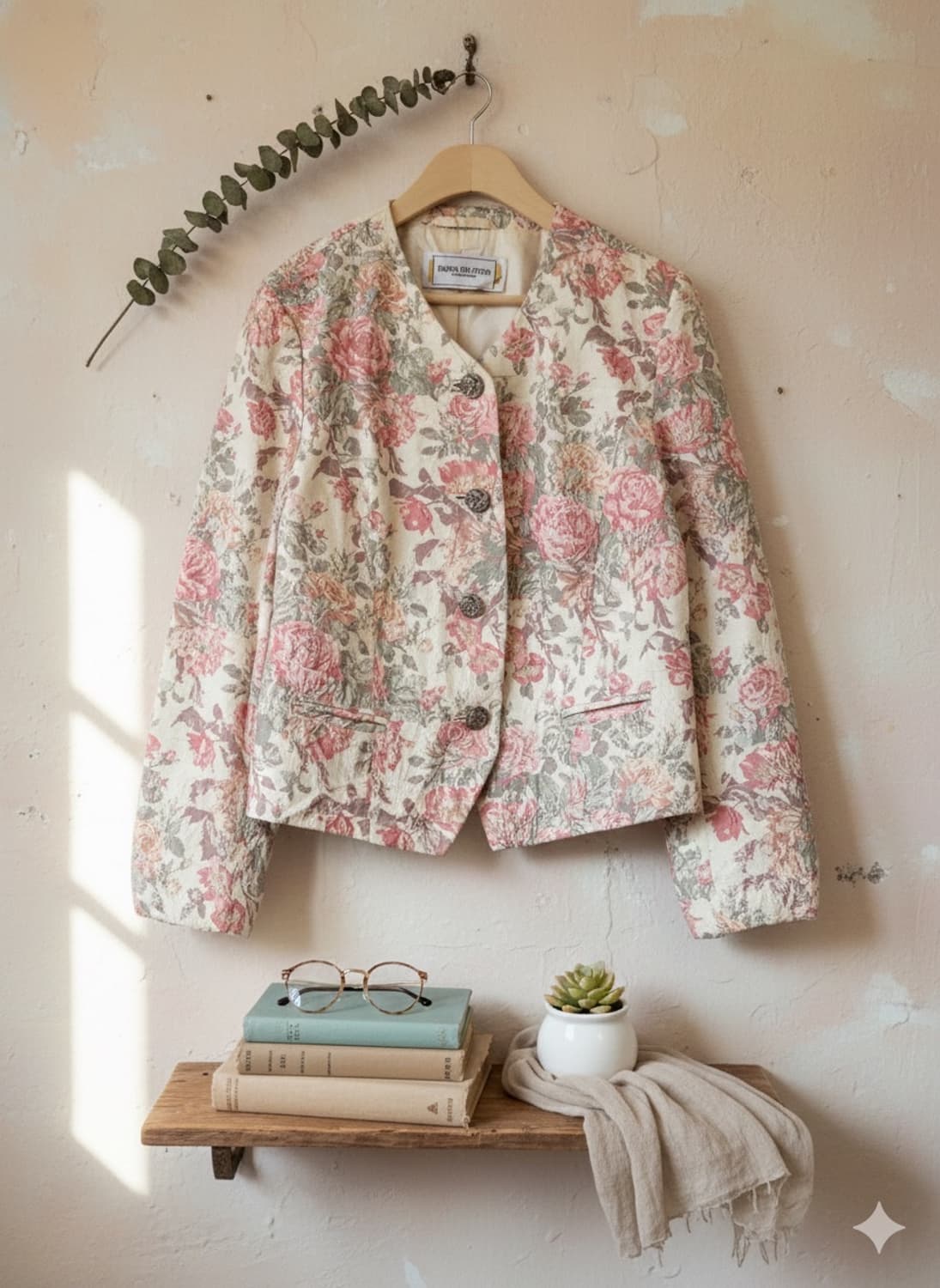 프랑스 빈티지 자가드 자켓 상품이미지1