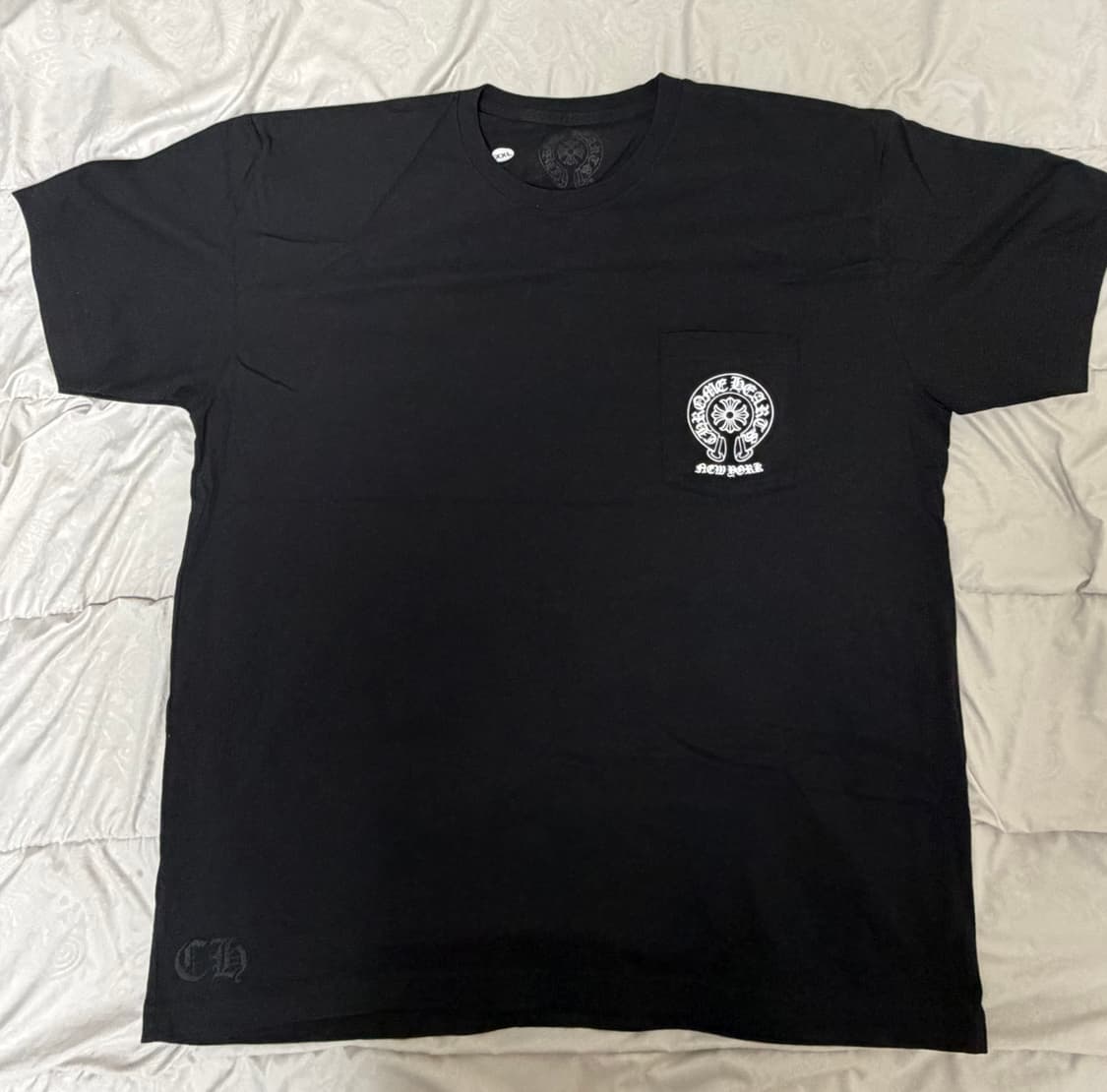 크롬하츠 홀스슈 로고 티셔츠 - 뉴욕 상품이미지1