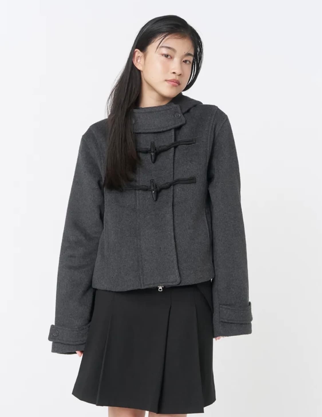 미세키서울 - Duffle hoodie short coat 상품이미지1