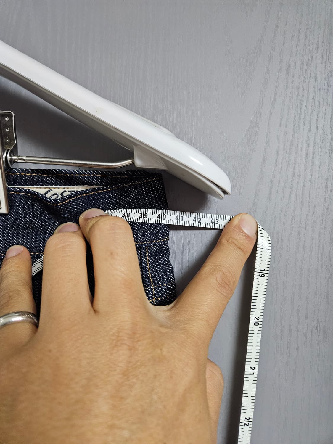 웰코 Well-co 데님 셀비지 청바지 30사이즈 상품이미지6