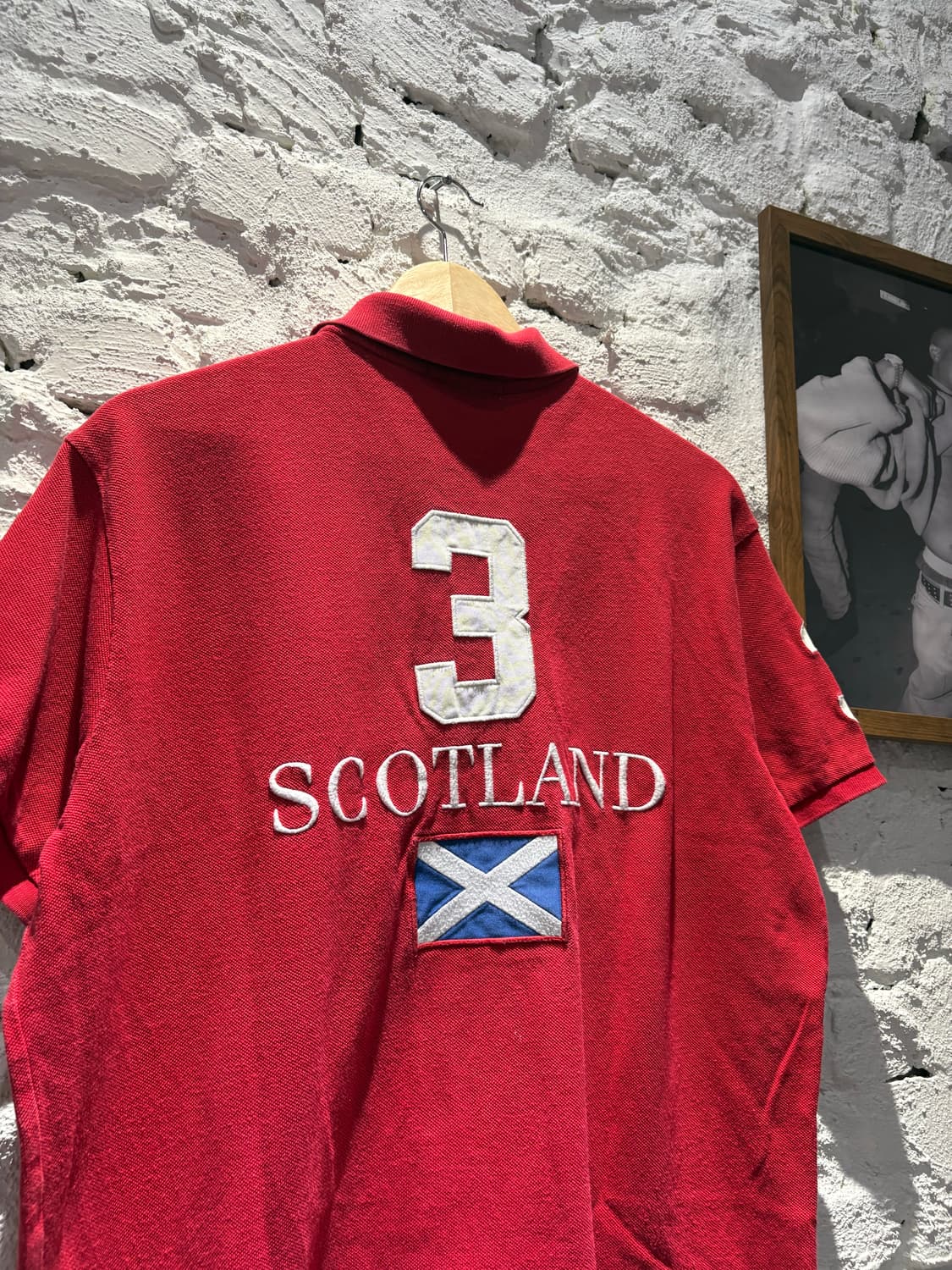 폴로 스코틀랜드 커스텀 카라반팔 티셔츠 상품이미지6