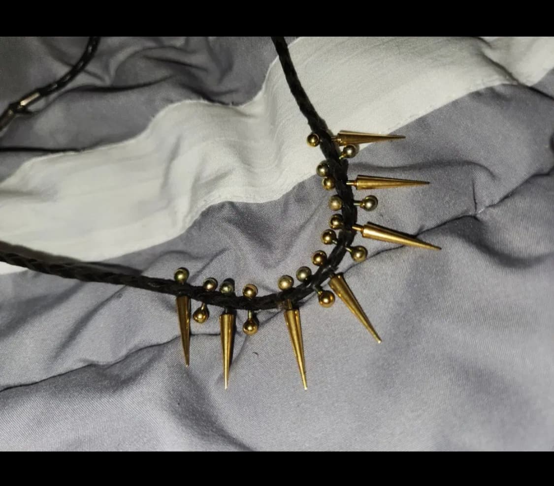 고딕풍 고스펑크 목걸이 3000원 상품이미지1