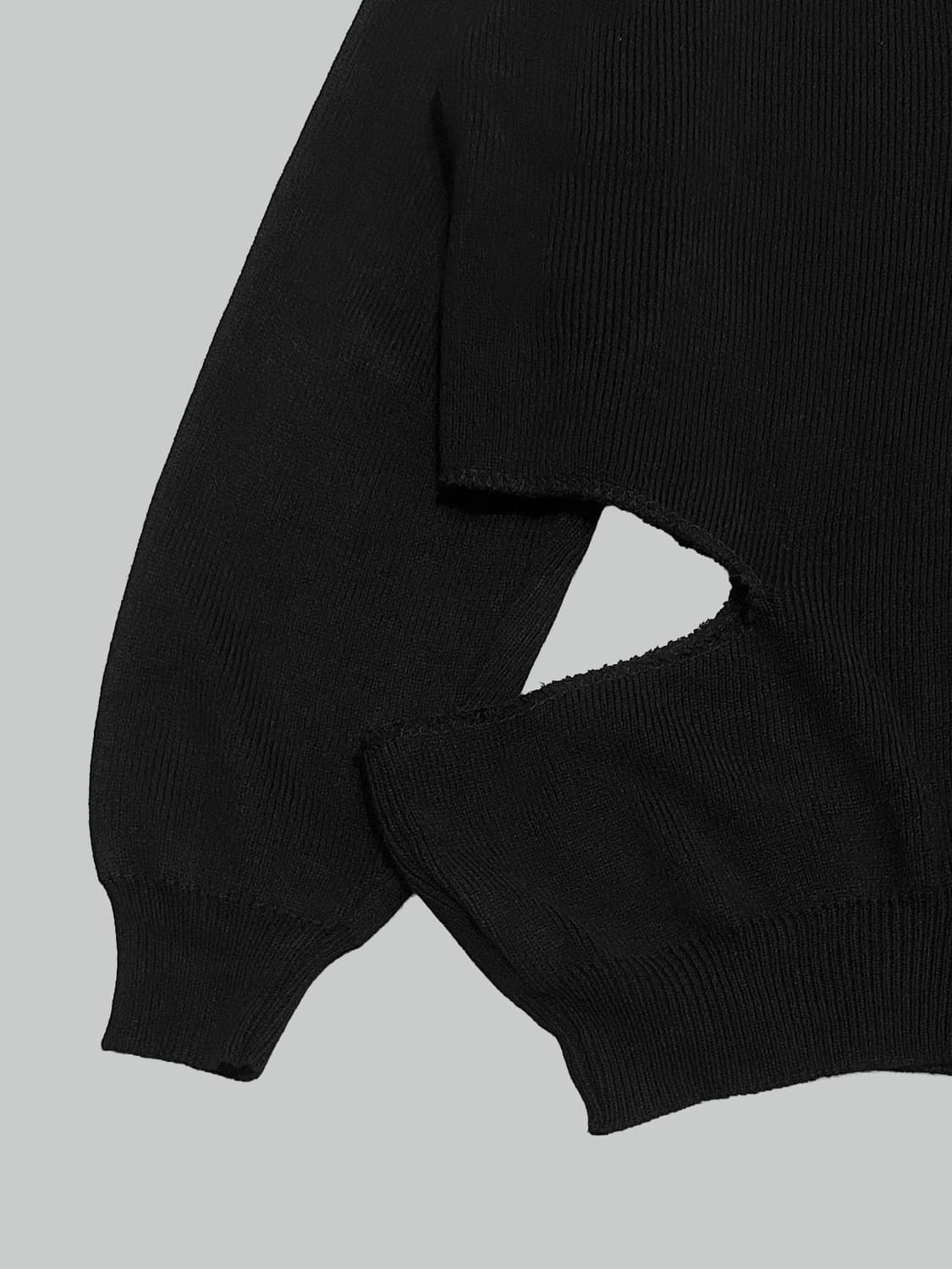 꼼데가르송 블랙 가디건 상품이미지2