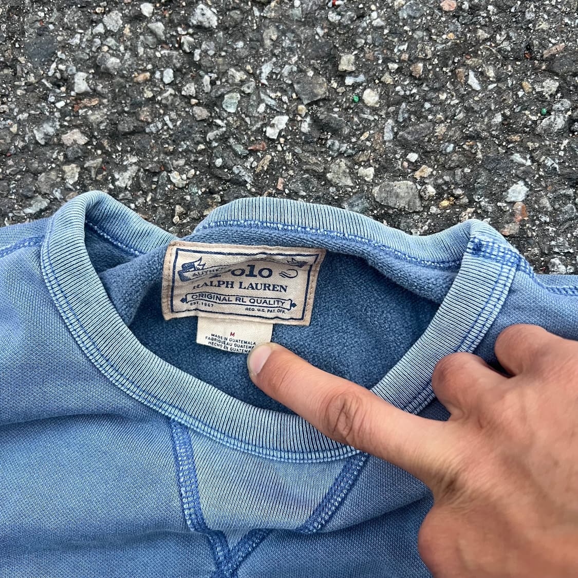 폴로 랄프로렌 맨투맨 M  상품이미지3