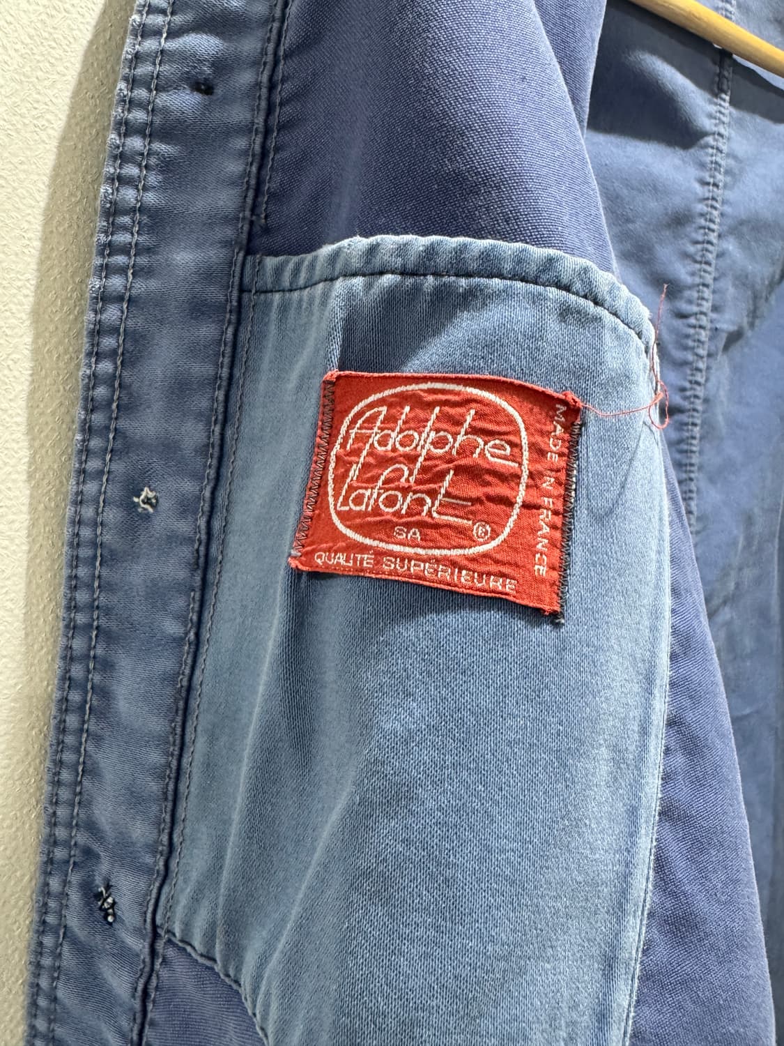 50s Adolphe Lafont(아돌프 라퐁) 프렌치 워크 자켓 상품이미지7