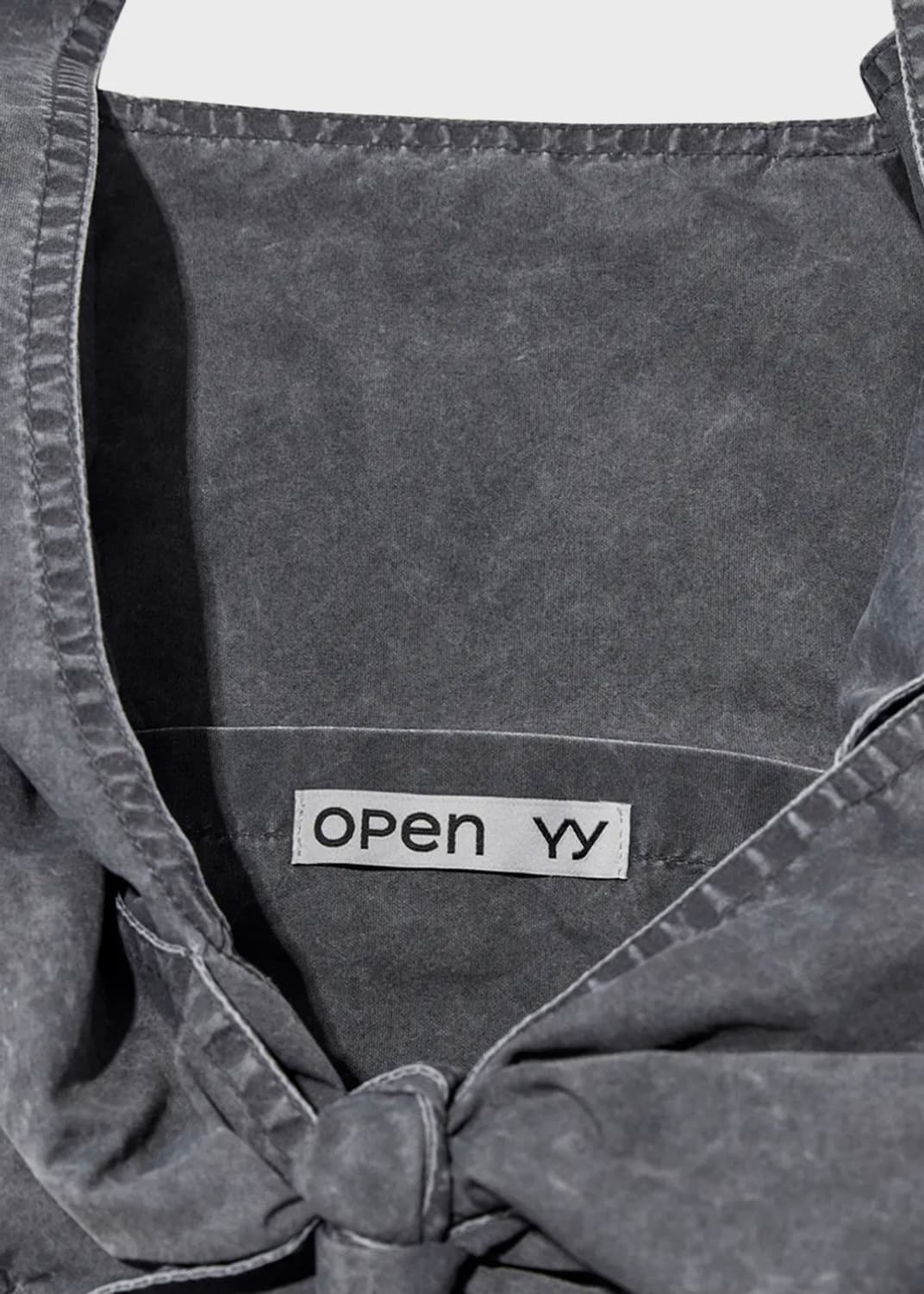 WASHED RUCHED BAG (INDIGO) 상품이미지3