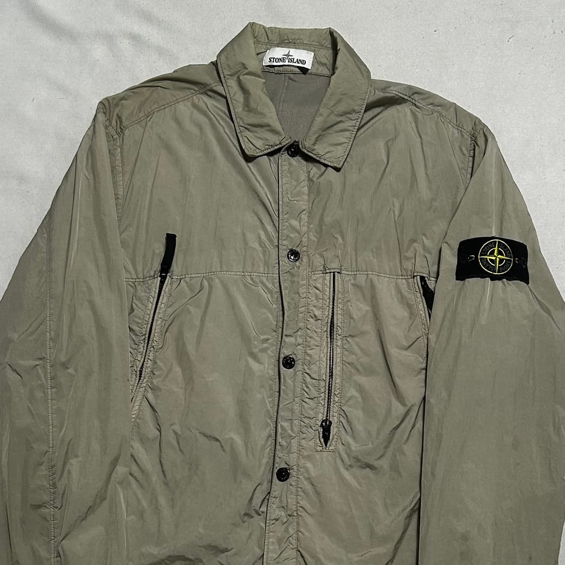 L 스톤아일랜드 크링클렙스 오버 셔츠 상품이미지1