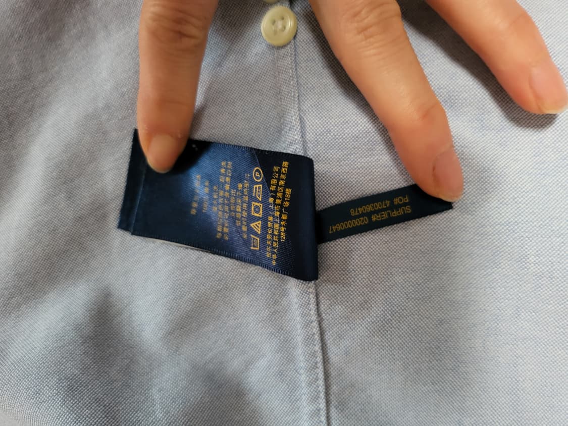 국내택 정품 폴로 랄프로렌 옥스포드 여성 셔츠 상품이미지8