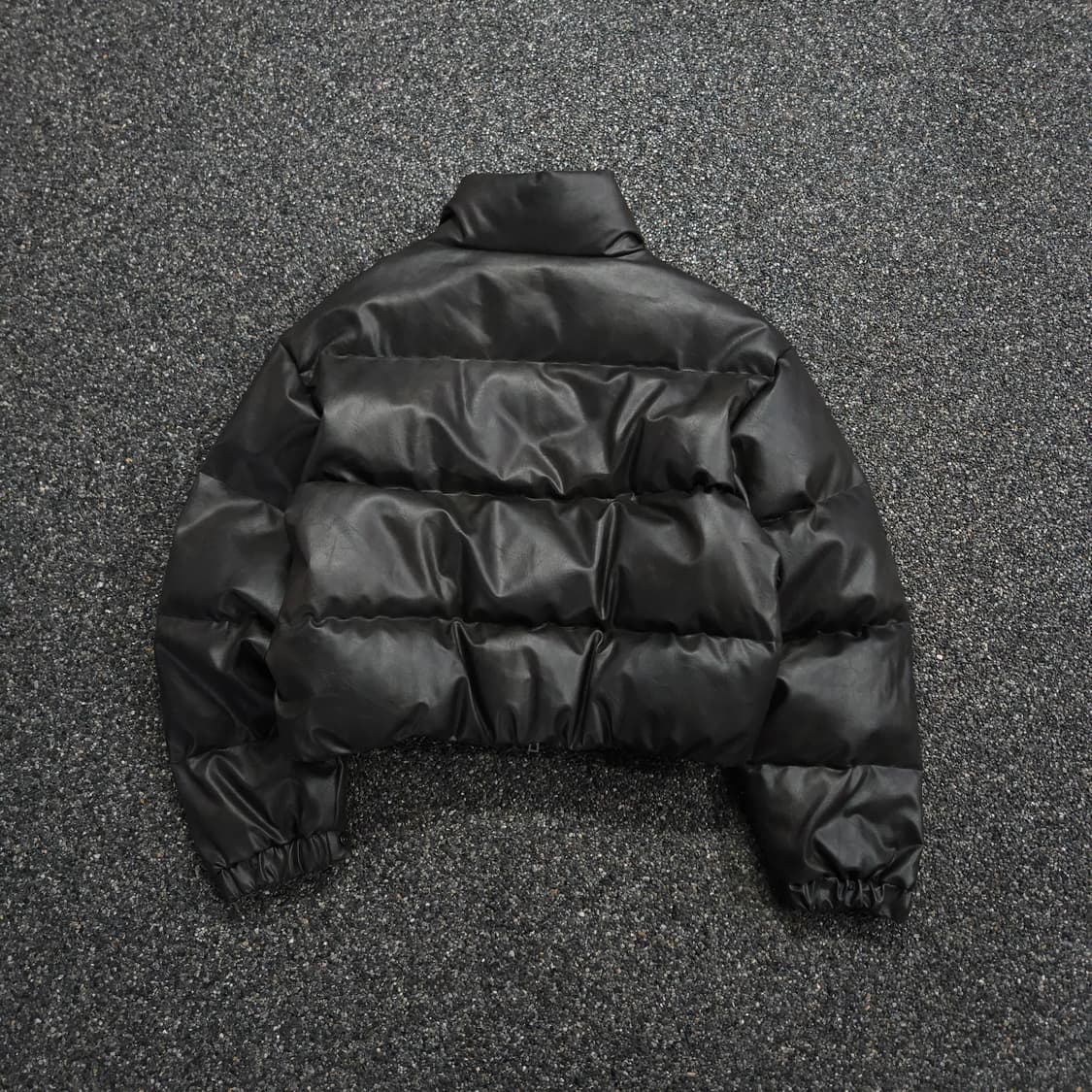 라퍼지스토어 다크 브라운 버피우레더 크롭 점퍼 (85) 상품이미지2