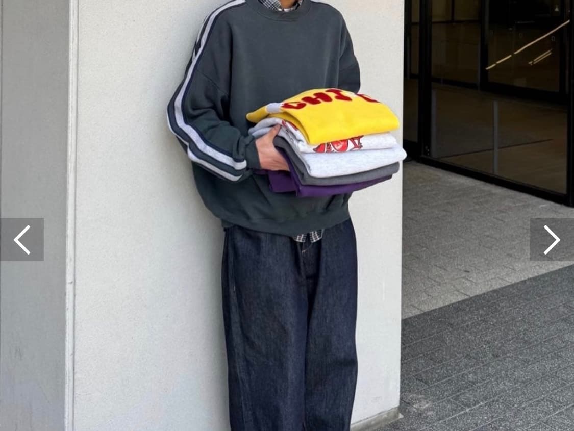 러셀 맨투맨 상품이미지2