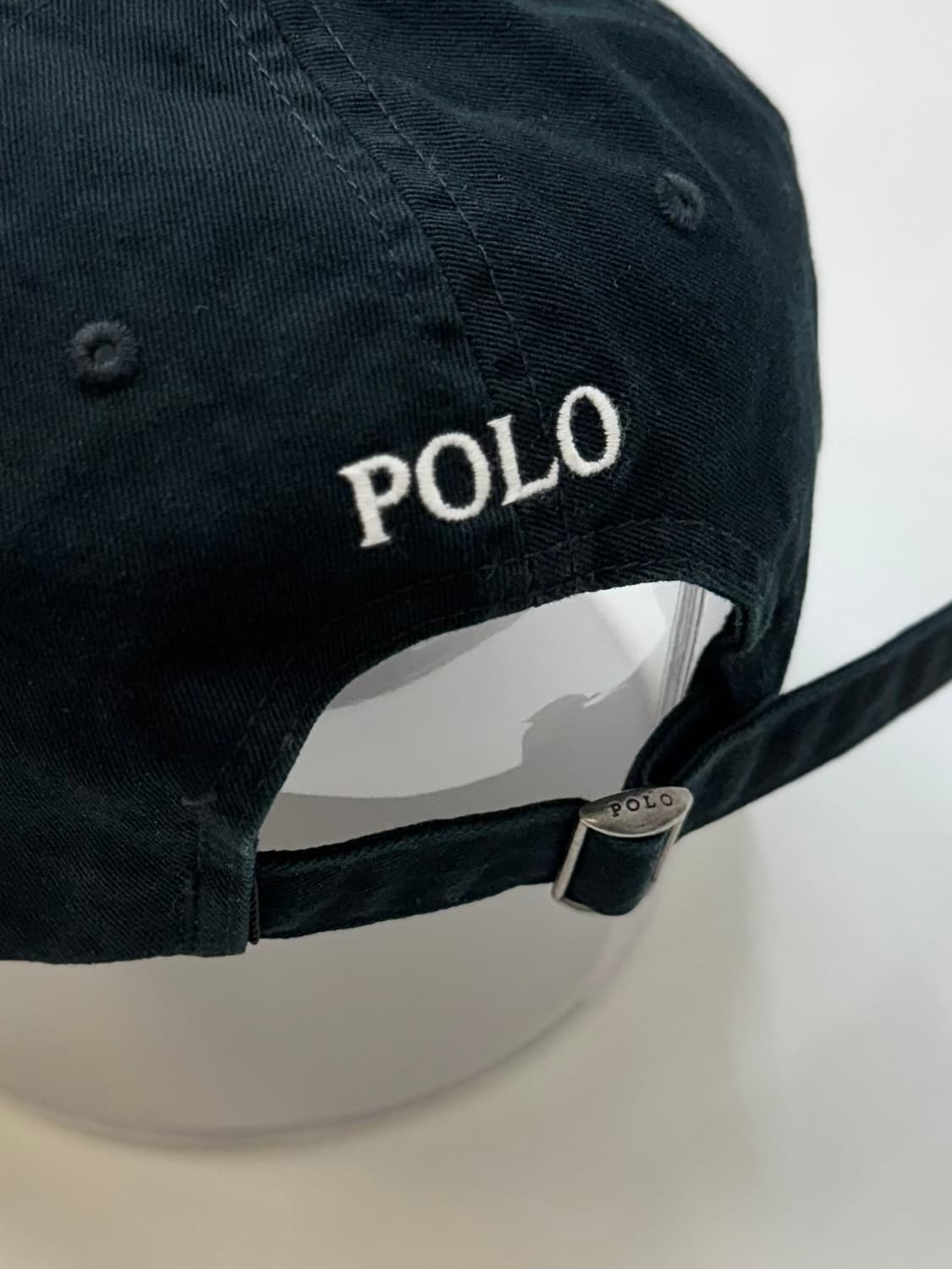 Polo 폴로 랄프로렌 블랙 볼캡 상품이미지2