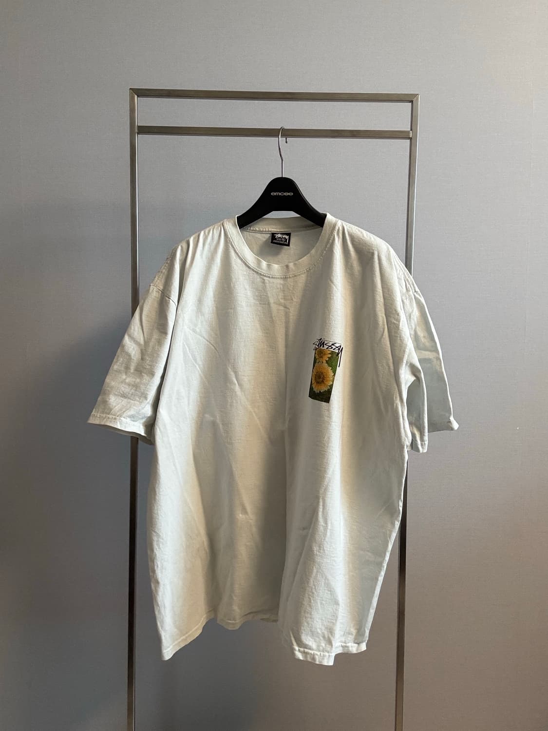 Stussy 스투시 플라워 반팔 티셔츠 XL 상품이미지1