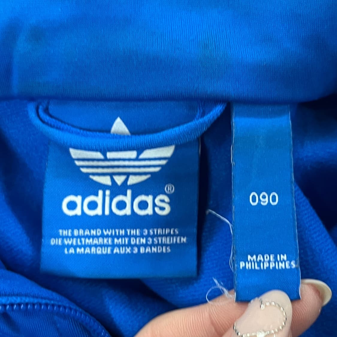 아디다스 구파이어버드 블루 트랙탑 져지 상품이미지6