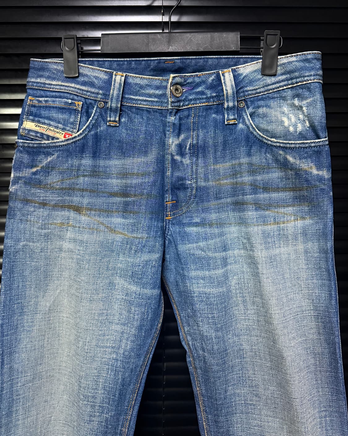 디젤 녹 워싱 부츠컷 플레어진 데님 워크 팬츠 바지 웨스턴 와이드 갸루 상품이미지1