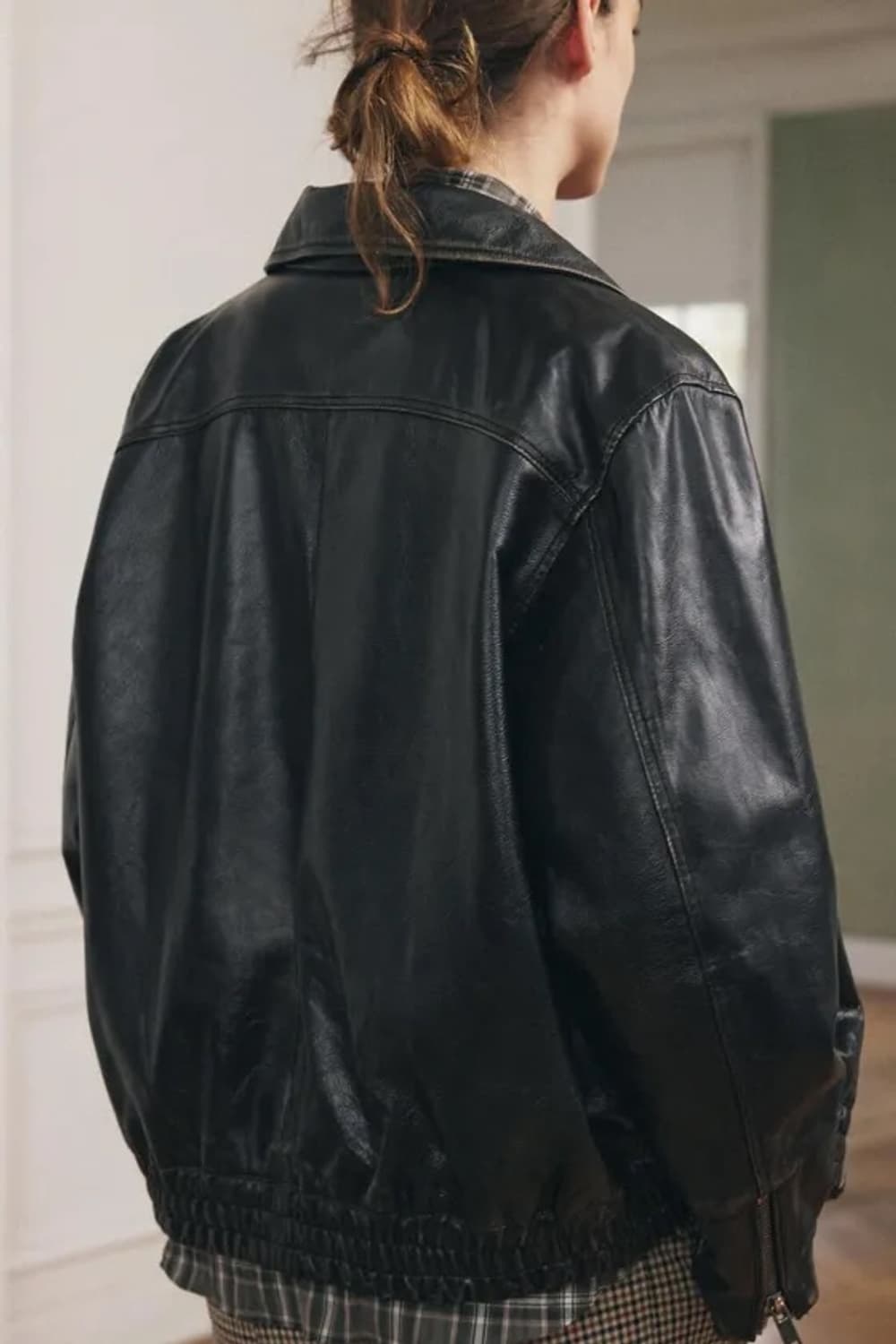 자라 레더 컬렉션 메인 가죽 자켓 상품이미지7