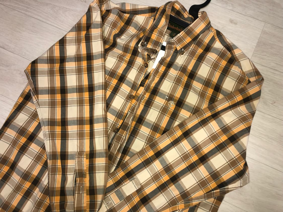 팀버랜드 체크 셔츠 상품이미지1