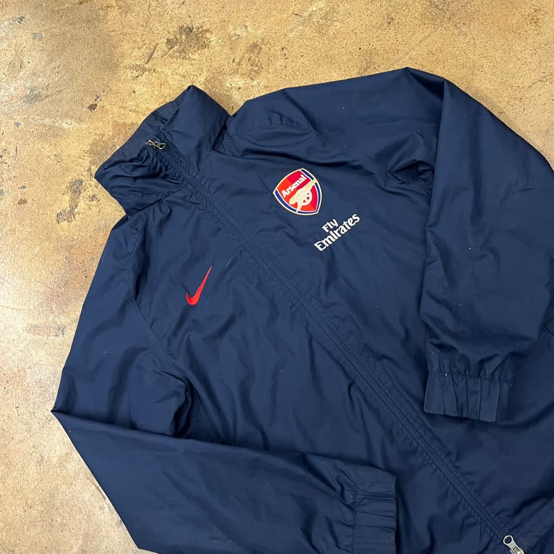 [정품/S] 나이키 아스날 바람막이 네이비 b18 상품이미지1