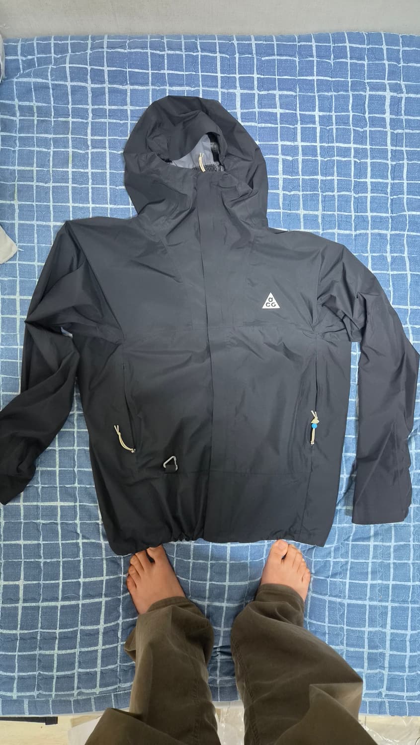 M 나이키 ACG 스톰핏 케스케이드 레인 풀 집 자켓 블랙  상품이미지1