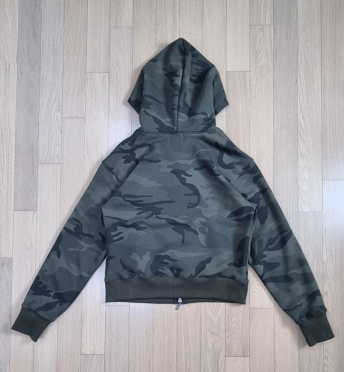 탄산마그네슘 카모 후드 집업 Free _ 여성 상품이미지6