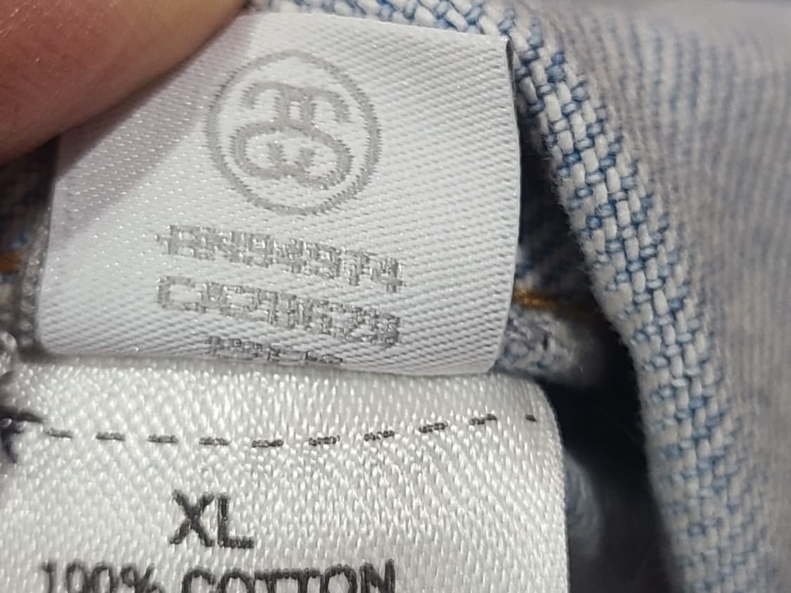 스투시 데님 트러커 자켓 라이트 워시 XL 상품이미지7