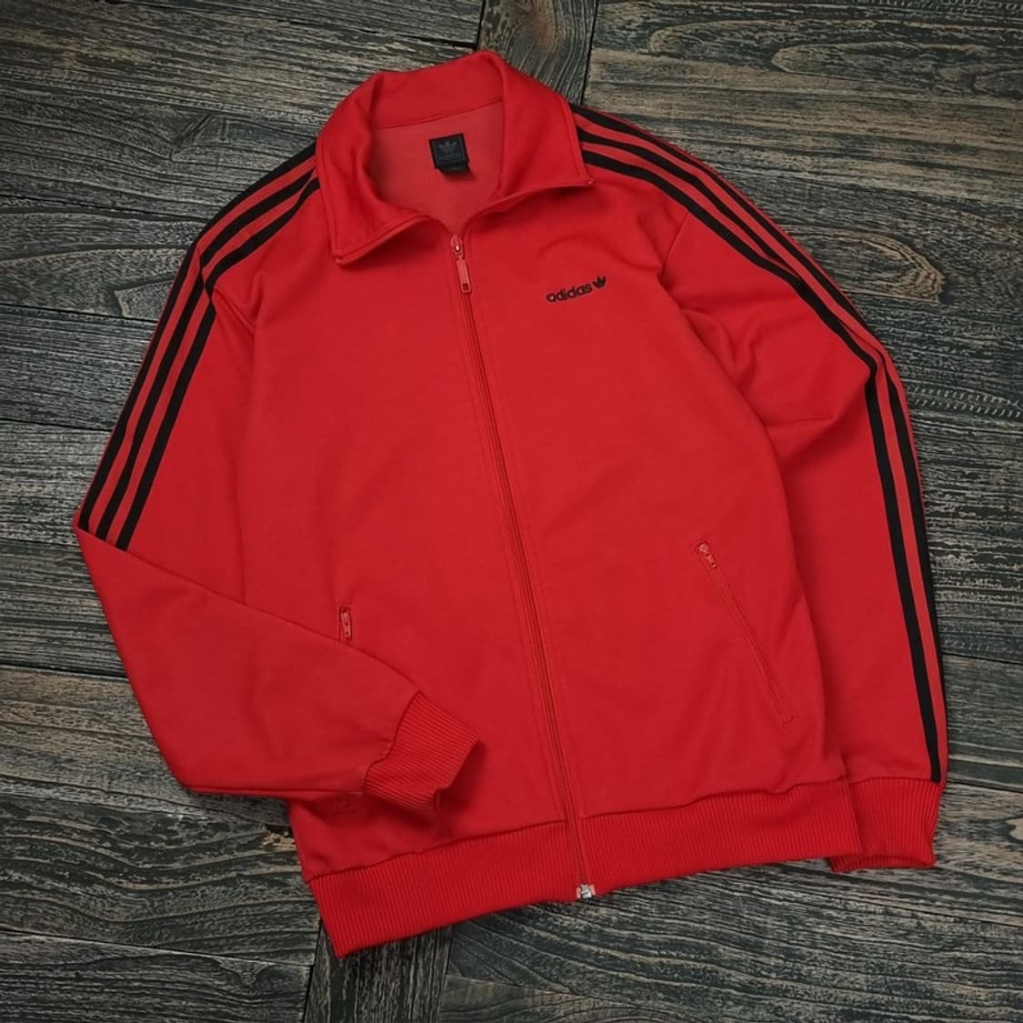 [아디다스] 베켄바우어 져지 트랙탑 집업 자켓 레드 M17377 상품이미지1