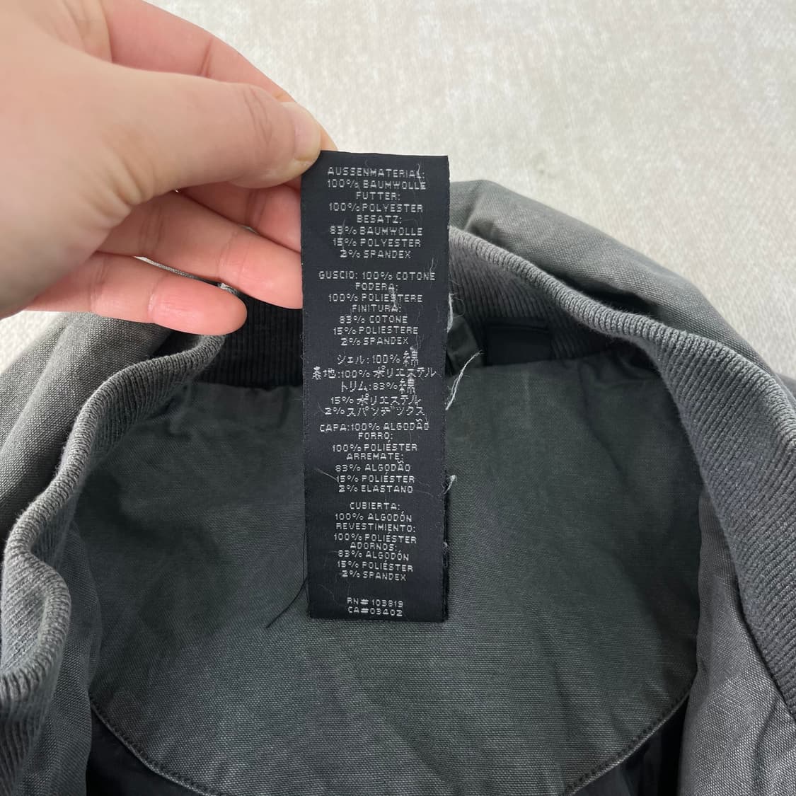 95 할리데이비슨 데님 카키 자켓  상품이미지5