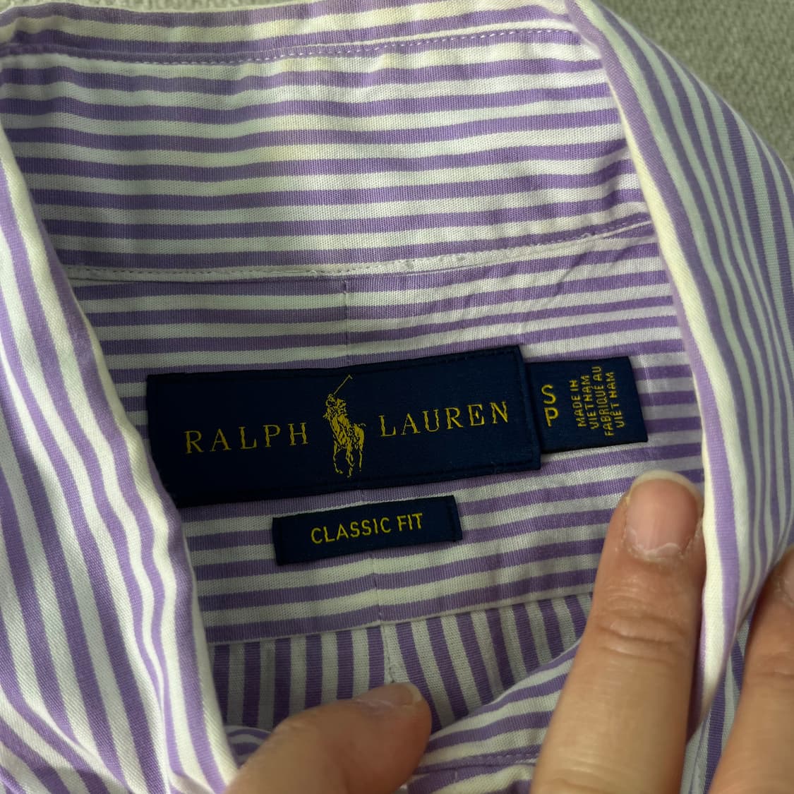 100 폴로랄프로렌 코튼 스트라이프 셔츠  상품이미지4