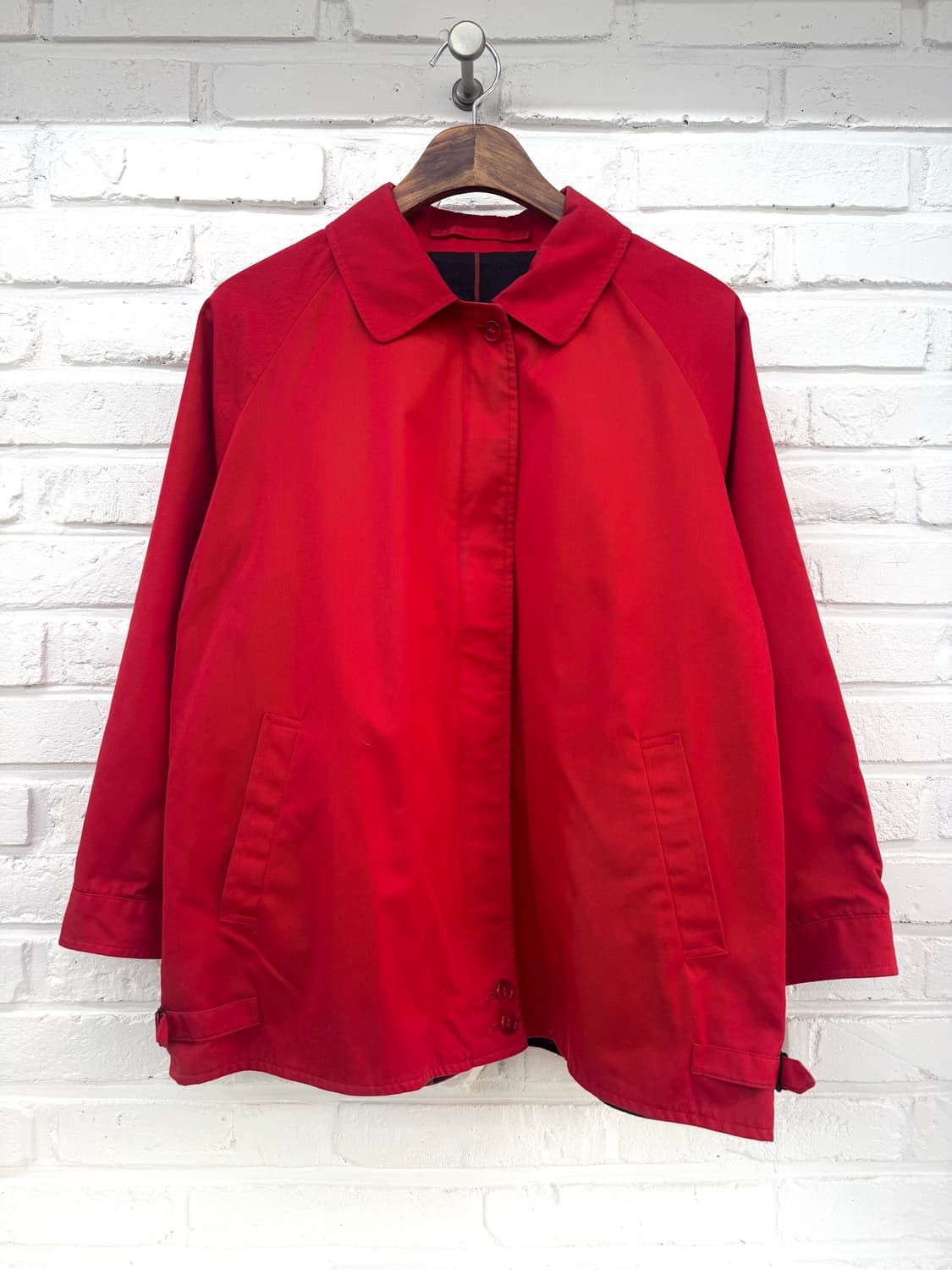 버버리 레드 블루종 자켓 상품이미지3